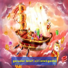 gerador lotof谩cil inteligente